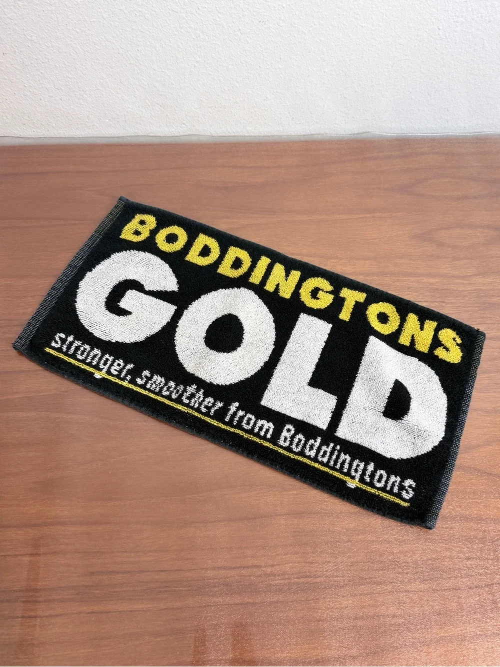 Boddingtons Gold Bar Towel Barware